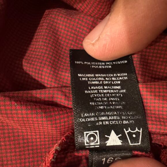 Kuhl Elder AFC red short sleeve button shirt men’s large hiking outdoor - Picture 7 of 10